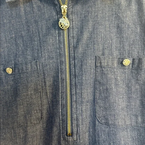 Anne Klein Denim Dress - Picture 3 of 5